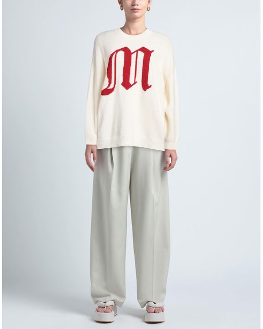 MSGM White Jumper