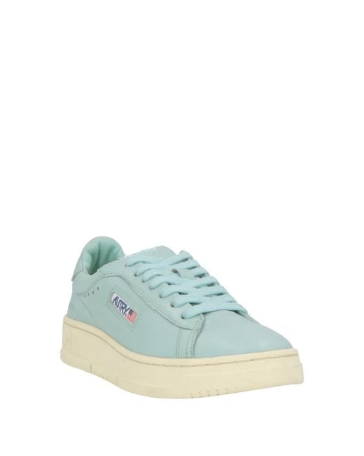 Autry Blue Sneakers Leather