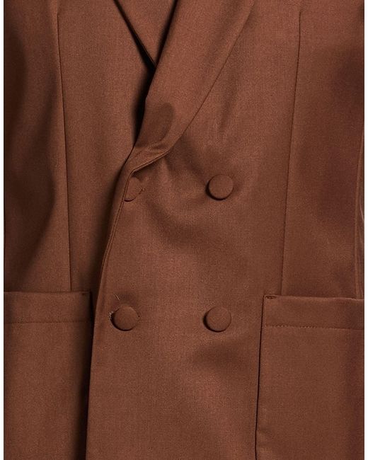 MARSĒM Brown Blazer for men