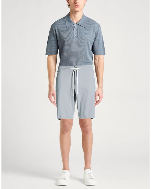 Tombolini Blue Shorts & Bermuda Shorts Polyamide, Elastane for men