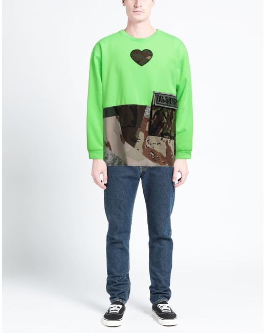 Dolce & Gabbana Green Sweatshirt for men