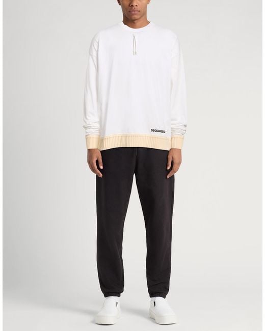 DSquared² White T-Shirt for men