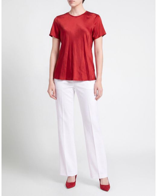 Manila Grace Red T-Shirt Viscose, Elastane