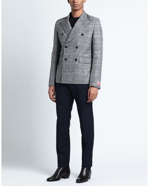 KENZO Gray Blazer for men