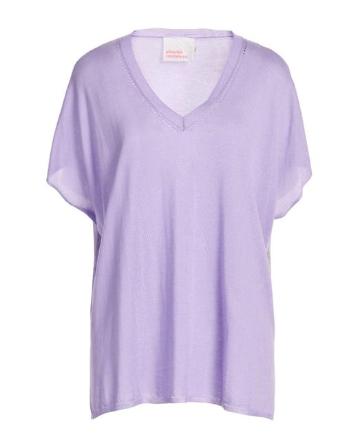Pullover ABSOLUT CASHMERE de color Purple