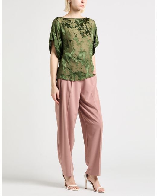 DSquared² Green Top Viscose, Silk