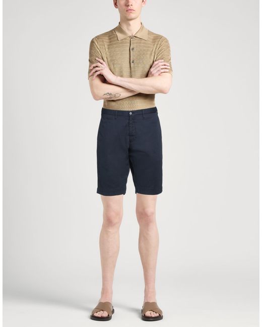 Fedeli Blue Shorts & Bermuda Shorts for men