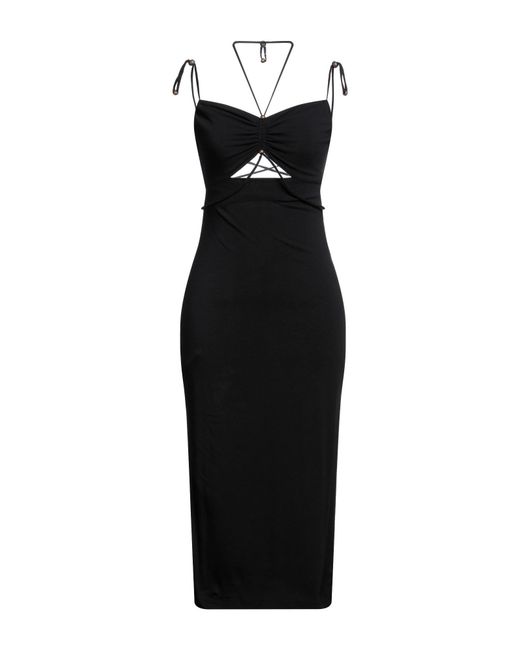 Pinko Black Midi Dress