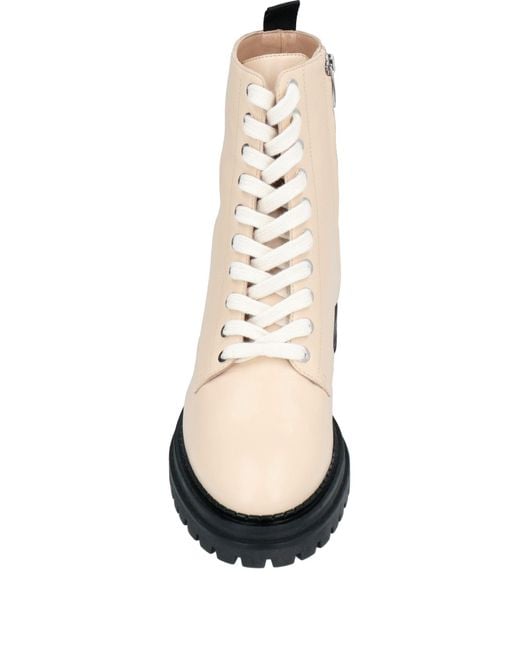 Sergio Rossi Natural Ankle Boots