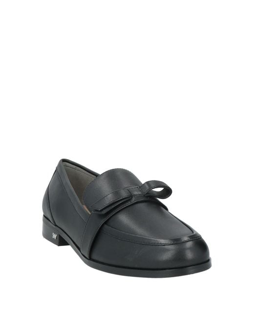Stuart Weitzman Black Loafers Leather
