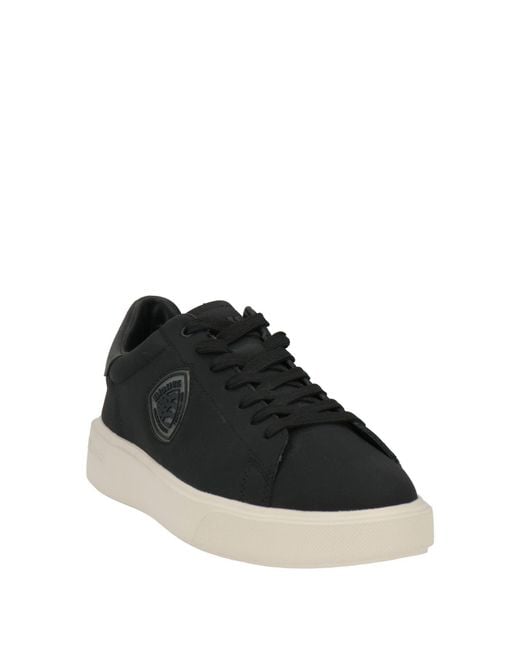 Blauer Black Trainers for men