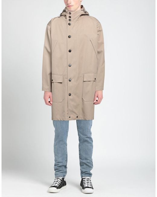 Drumohr Natural Overcoat & Trench Coat for men