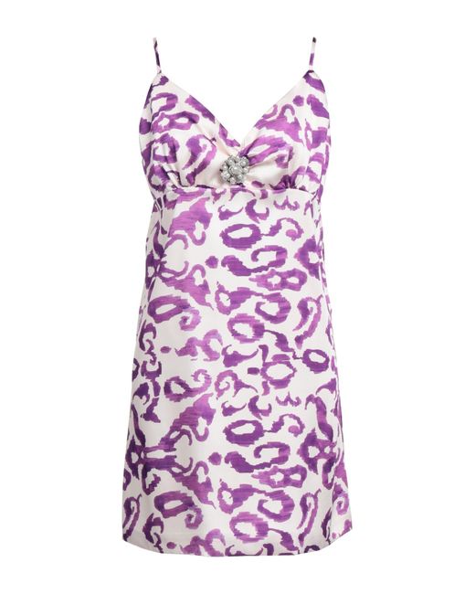 ViCOLO Purple Mini Dress