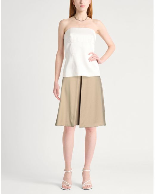 AMI Natural Sand Pants Virgin Wool