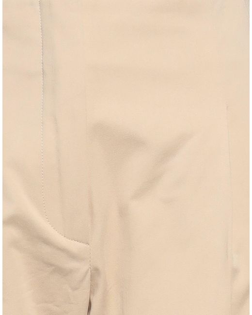 Max Mara Natural Pants Cotton, Silk, Elastane