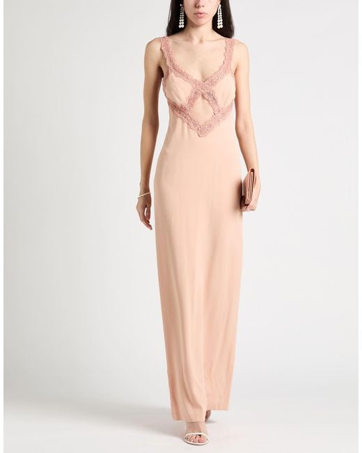Blumarine White Maxi Dresses