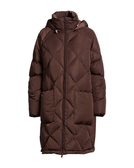 Replume' Brown Dark Puffer Polyester