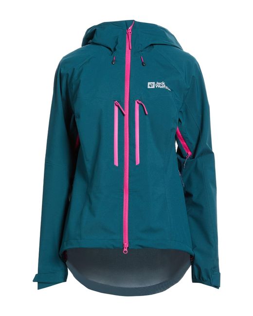 Jack Wolfskin Blue Jacket Polyester