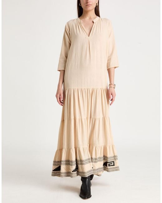 B'Sbee Natural Maxi Dress