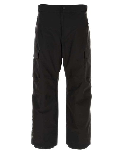 Pantalone di 3 MONCLER GRENOBLE in Black da Uomo