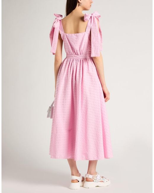 MSGM Pink Maxi Dress