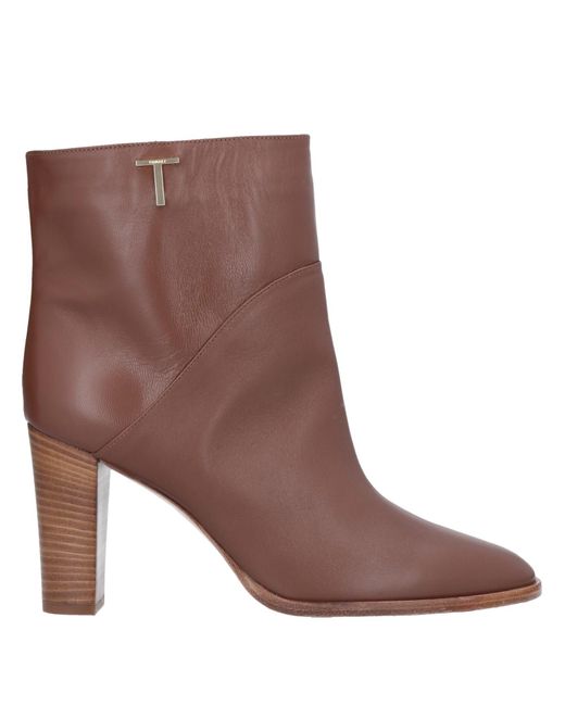 Twin Set Brown Ankle Boots