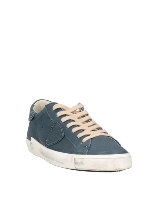 Philippe Model Blue Trainers for men