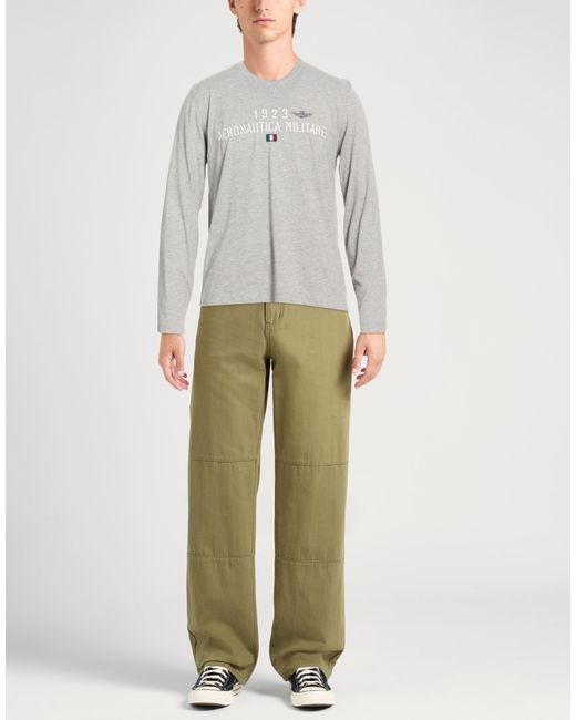 T-Shirt Aeronautica Militare pour homme en coloris Gray