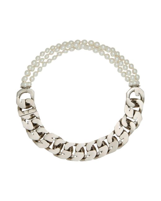 Givenchy Metallic Necklace Brass