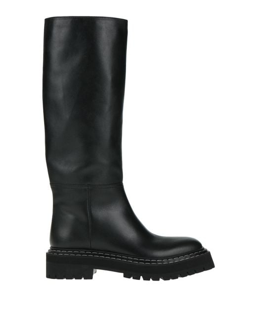 Proenza Schouler Black Boot Calfskin