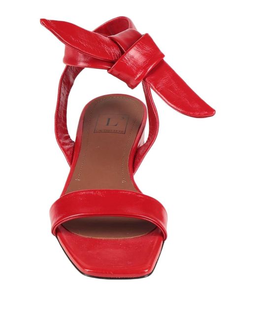 L'Autre Chose Red Sandals