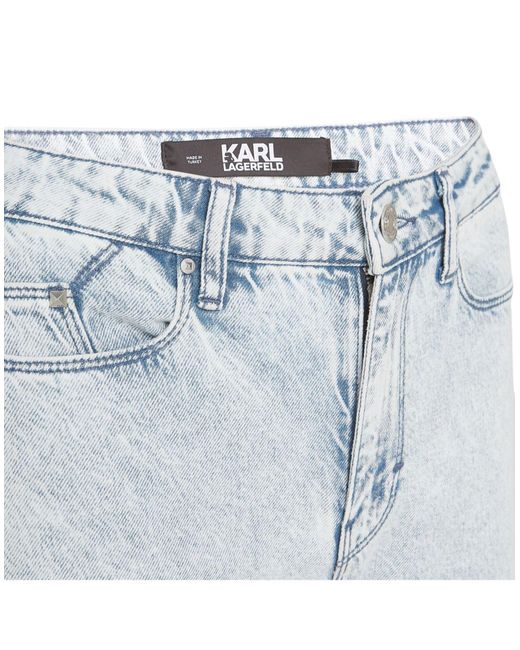 Karl Lagerfeld Blue Jeanshose