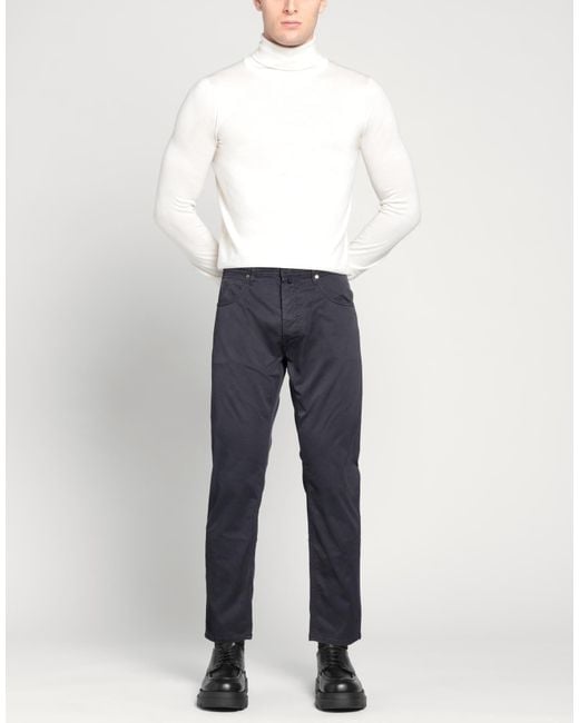 Hand Picked Blue Trouser for men