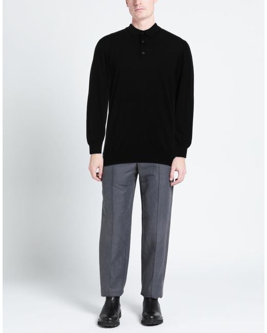 Pullover Alpha Studio de hombre de color Black