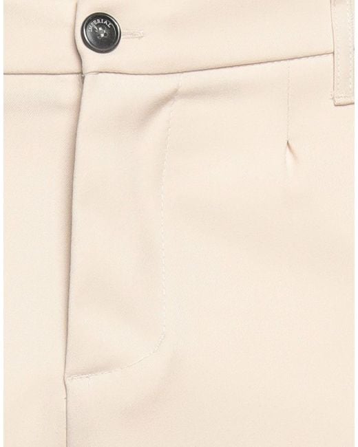 Imperial Natural Pants Polyester, Viscose, Elastane for men