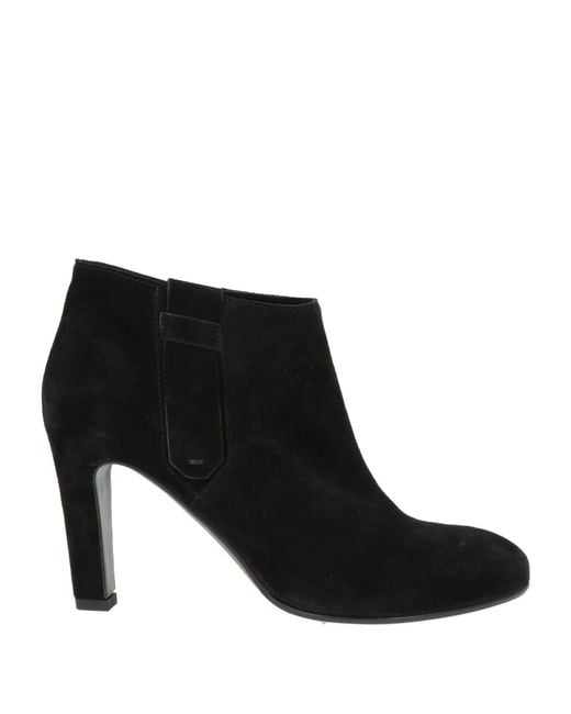 Roberto Del Carlo Black Ankle Boots Leather