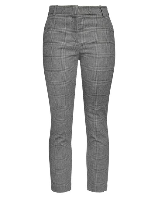 Pinko Gray Pants Polyester, Acrylic, Wool, Viscose, Elastane