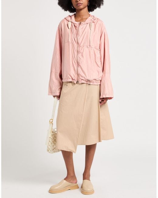 Jil Sander Pink Jacket Polyamide, Silk