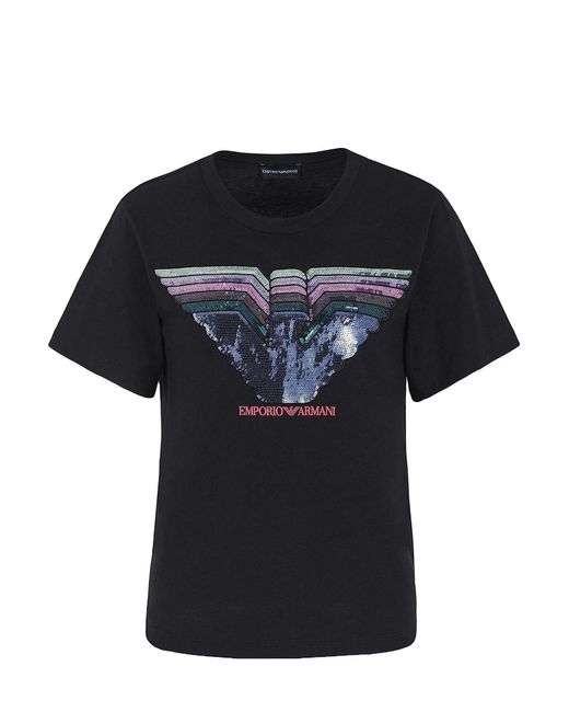 T-shirt Emporio Armani en coloris Black