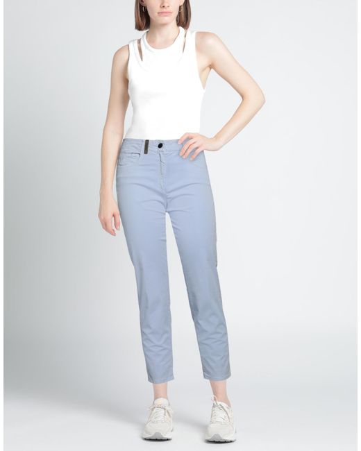 Peserico Blue Trouser