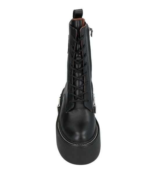 Maje Black Ankle Boots