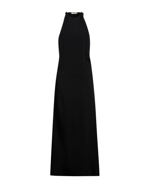 Gauchère Black Maxi Dress