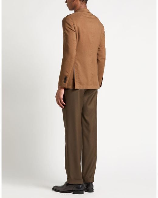 Lardini Brown Blazer Wool for men