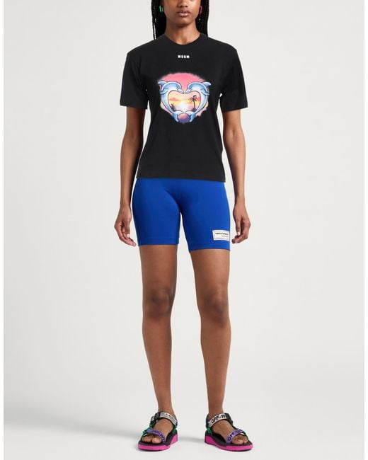 MSGM Black T-shirt