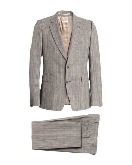 Dries Van Noten Gray Suit for men