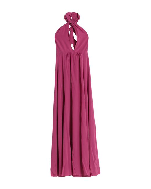 Patrizia Pepe Purple Maxi Dress