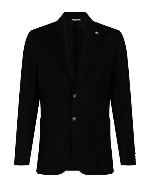 Manuel Ritz Black Blazer for men