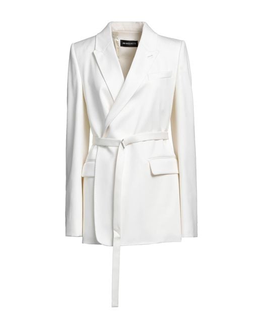 Blazer di Ann Demeulemeester in White