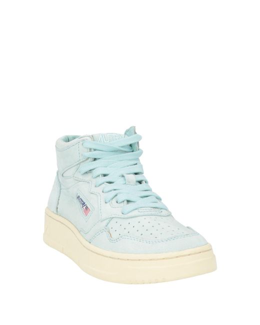 Autry Blue Sneakers Goat Skin