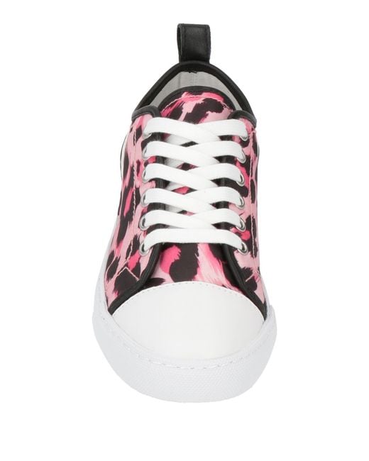 Moschino Pink Sneakers Nylon